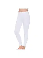 Likralı Kemerli Uzun Kadın Beyaz 3'lü Paket Tayt Yıldız 3645 Beyaz detay görünüm