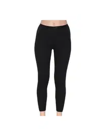 Yıldız Çamaşır Likralı Kemerli Uzun Siyah 3'lü Paket Kadın Tayt Yıldız 3646