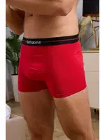 Likralı Kırmızı Erkek Boxer Darkzone DZN2056 görsel 5