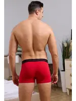 Likralı Kırmızı Erkek Boxer Darkzone DZN2056 görsel 8