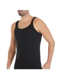 Yıldız Çamaşır Likralı Siyah 3'lü Paket Kaşkorse Erkek Atlet Yıldız 311