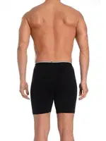 Likralı Siyah Uzun Boxer 3lü Paket Arma Yıldız 1173 - 3 ADET Siyah görsel 4