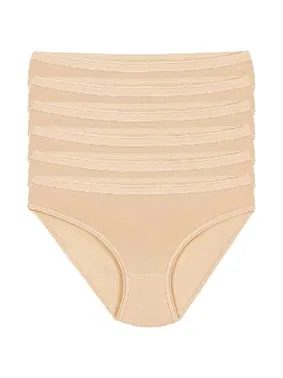 Yıldız Çamaşır Likralı Ten 6'lı Paket İz Yapmaz Bikini Külot Yıldız 3727