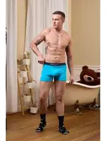 Likralı Turkuaz Erkek Boxer Darkzone DZN2057 görsel 6