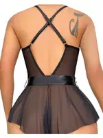 Lily Bianca Fantezi Babydoll Siyah 969 Siyah farklı açı