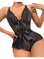 Lily Bianca Fantezi Babydoll Siyah 969 Siyah detay görünüm