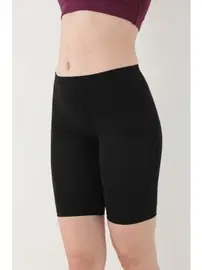 Liza (Layza) Siyah Diz Üstü Bayan Sporcu Tayt Liza 18000