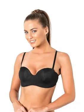 Gallipoli Lotus Balenli Desteksiz Kadın Straplez Sütyen Gallipoli 11260 - Alternatif Görünüm