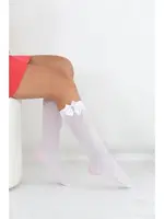 Manolya Aksesuar toka Takımlı Çocuk Dizaltı Çorap Beyaz Daymod D2242039 Beyaz farklı açı