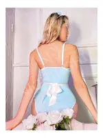 Mavi Fantezi Hizmetçi Kostümü NightLight 3600 Mavi görsel 4