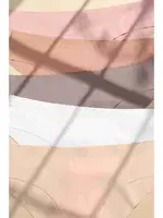 İz Yapmaz Likralı Dikişsiz Lazer Kesim Bikini Slip Külot Merry See MS 7622 - 5 ADET görsel 4