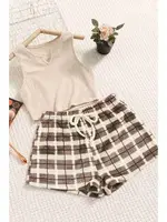 Merry See Altı Peluş Polar Üstü Örme Kolsuz Pijama Takımı MS 4066 Çok Renkli Çok Renkli detay görünüm