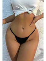 Siyah Lastikli Tanga Seti 5li Paket Merry See 7520 Siyah farklı açı