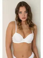 Micro Push-Up Sütyen Dolgulu Beyaz görsel 4