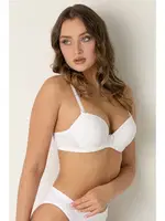 Micro Push-Up Sütyen Dolgulu Beyaz görsel 5