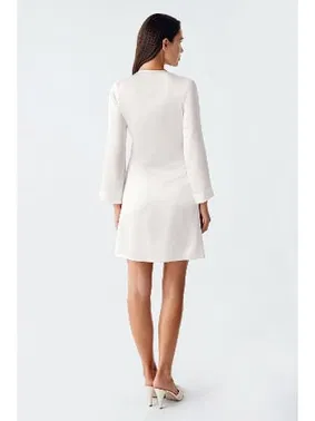 İmaj Mini Saten Dantelli Transparan Fantazi Kadın Gecelik Takım İmaj 4230 - Alternatif Görünüm