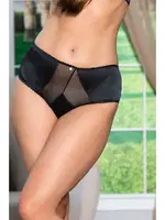 Minimizer Göğüs Toparlayıcı Sütyen ve Yüksek Bel Slip Külot Takım Gallipoli MGP31521 Siyah farklı açı