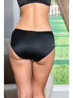 Minimizer Göğüs Toparlayıcı Sütyen ve Yüksek Bel Slip Külot Takım Gallipoli MGP31521 Siyah görsel 4