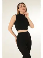 Mio Studio Turtleneck Sports Kısa Üst Miorre 001-002103 detay görünüm