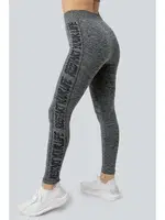 MioFit Baskılı Rahat Uzun Kadın Tayt Miorre 999-ZZ0105 Gri Melanj görsel 4