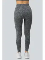 MioFit Baskılı Rahat Uzun Kadın Tayt Miorre 999-ZZ0105 Gri Melanj görsel 5