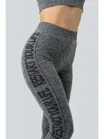 MioFit Baskılı Rahat Uzun Kadın Tayt Miorre 999-ZZ0105 Gri Melanj görsel 6