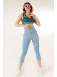 Miorre MioFİT Kadın Seamless Spor Kısa Tayt Miorre 999-ZZ0107