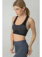 Miofit Kadın Spor Bralet Miorre 001-001120 Siyah detay görünüm
