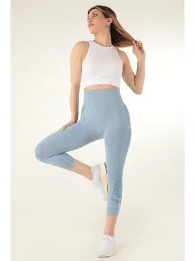 DOREMI Miofit Kadın Yüksek Bel Spor Tayt Miorre 001-001115