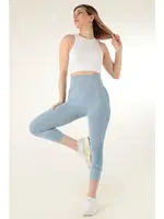 Miofit Kadın Yüksek Bel Spor Tayt Miorre 001-001115