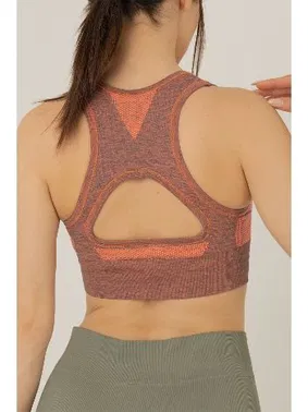 Miorre Miofit Seamless Dolgusuz Kadın Spor Sütyeni Miorre 001-001116 - Alternatif Görünüm