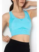 Miofit Seamless Dolgusuz Kadın Spor Sütyeni Miorre 001-001116 görsel 5