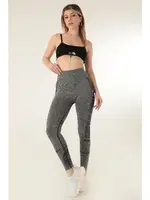 Miofit Yüksek Bel Kadın Spor Uzun Tayt Miorre 001-001114 görsel 7