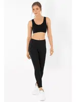 Miorre Modal Kadın Rahat Tayt 999-ZZ0130 Siyah