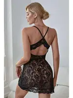 Boyundan Bağlamalı Siyah Fantezi Gecelik Mite Love 3003698 Siyah farklı açı