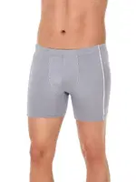 Modal 3 lü Paket Ara Biyeli Gri Erkek Boxer Yıldız 107 Gri
