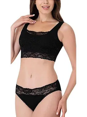 İMER Modal Dantelli Geniş Askı Büstiyer İmer 1118