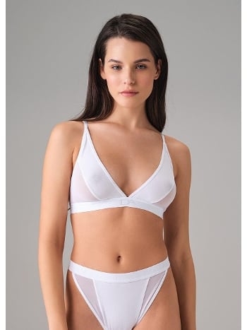 Modal Kadın Yarı Transparan Üçgen Sütyen Doreanse 5553