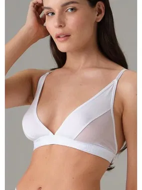 Doreanse Modal Kadın Yarı Transparan Üçgen Sütyen Doreanse 5553 - Alternatif Görünüm