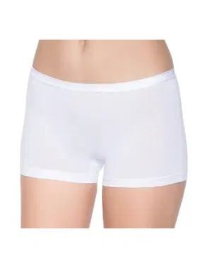 Yıldız Çamaşır Modal Kemerli Kadın Beyaz 3'lü Paket Boxer Yıldız 3620 - Alternatif Görünüm