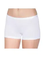 Modal Kemerli Kadın Beyaz 3'lü Paket Boxer Yıldız 3620 Beyaz detay görünüm