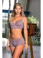 Mor Balenli Kapsız Bustiyer Sütyen Gallipoli MGP11270 Mor