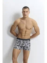 Wooster Music Lover Strech Cotton Erkek Boxer Wooster W-029 - 3 Adet