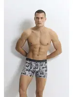 Music Lover Strech Cotton Erkek Boxer Wooster W-029 - 3 Adet Görsel