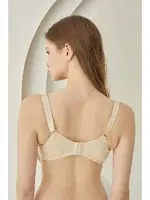 Dantelli Balenli Penye Toparlayıcı Sütyen Nbb 385 Ten görsel 4