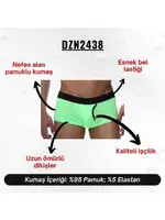 Neon Yeşil Erkek Hipster Boxer Darkzone DZN2438 farklı açı