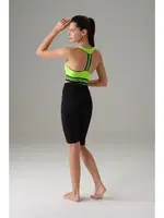 Neon Yeşili Kadın Spor Sütyeni Doreanse 5576 Yeşil detay görünüm