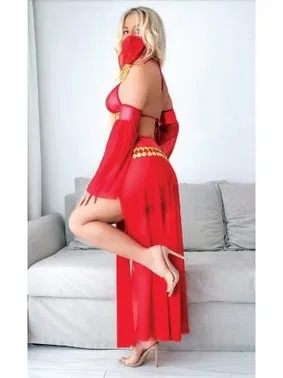 NightLight Gold Aksesuarlı Dansöz Kostüm NightLight 1086 - Alternatif Görünüm