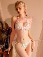 Boyundan Bağlamalı Dantelli Fantazi Sütyen Takım NightLight 7000 Görsel