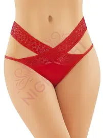 NightLight Çapraz Dantelli Fantazi Kadın Külot NightLight 9153-1